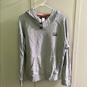 Vintage Patagonia Gray Quilted Hoodie